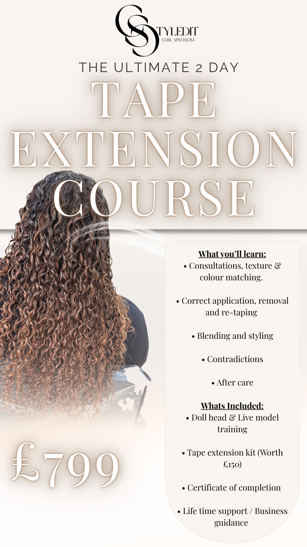 Curly Tape In Course